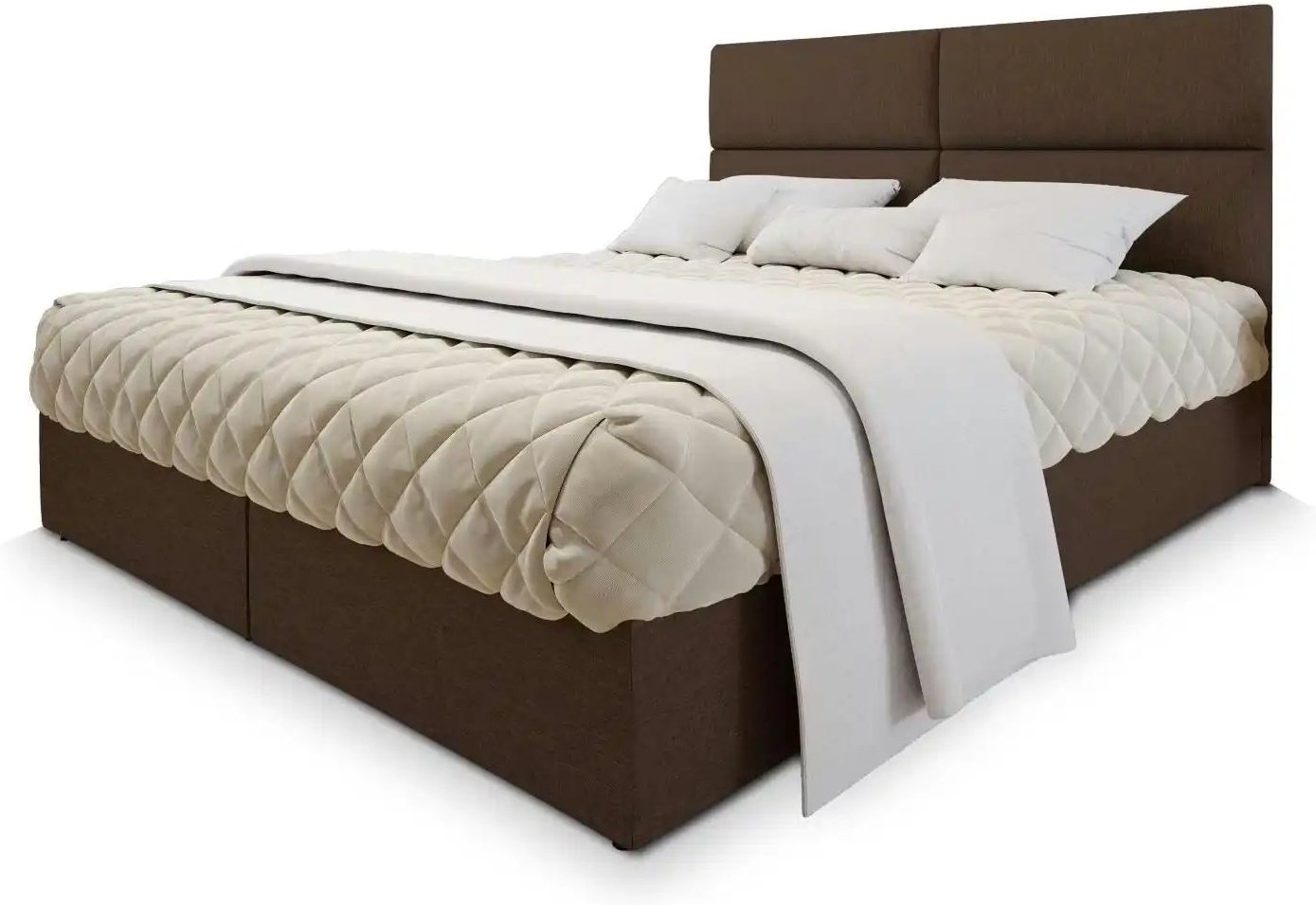 MASSENO Boxbett mit Bettkasten Lonis ¦ braun ¦ Maße (cm): B: 140 H: 98 Betten > Polsterbetten - Höffner