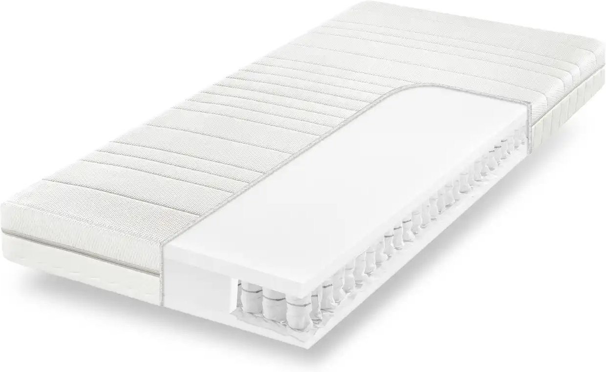 Dreamer eXpress 7-Zonen-Tonnentaschenfederkernmatratze Flexo 2 ¦ weiß ¦ Maße (cm): B: 100 H: 18 Matratzen & Zubehör > M...