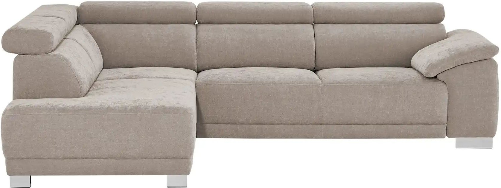 Ecksofa Chocolo ¦ grau ¦ Maße (cm): B: 270 H: 76 T: 205.0 Polstermöbel > Sofas > Ecksofas - Höffner