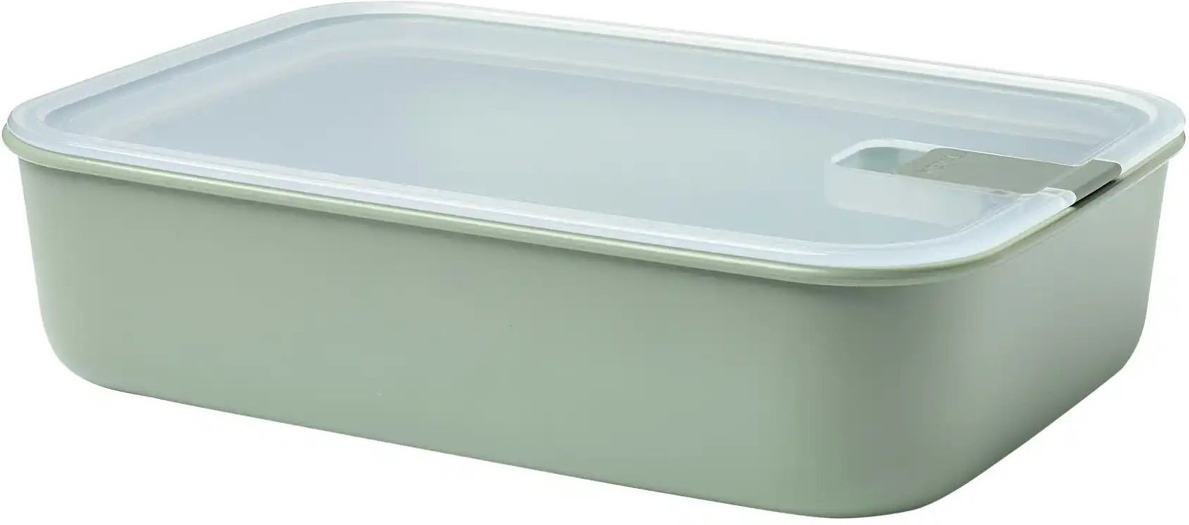 Mepal Frischhaltedose Easyclip ¦ grün ¦ Glas,Kunststoff ¦ Maße (cm): B: 27,8 H: 7 T: 19.8 Küchenzubehör & Helfer > Küch...