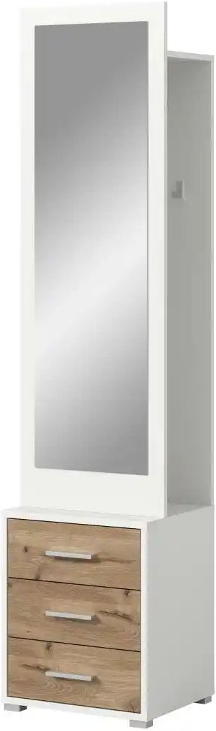 Garderobenkombination Polo ¦ weiß ¦ Maße (cm): B: 45 H: 190 Garderoben & Kleiderstangen > Garderobensysteme - Höffner