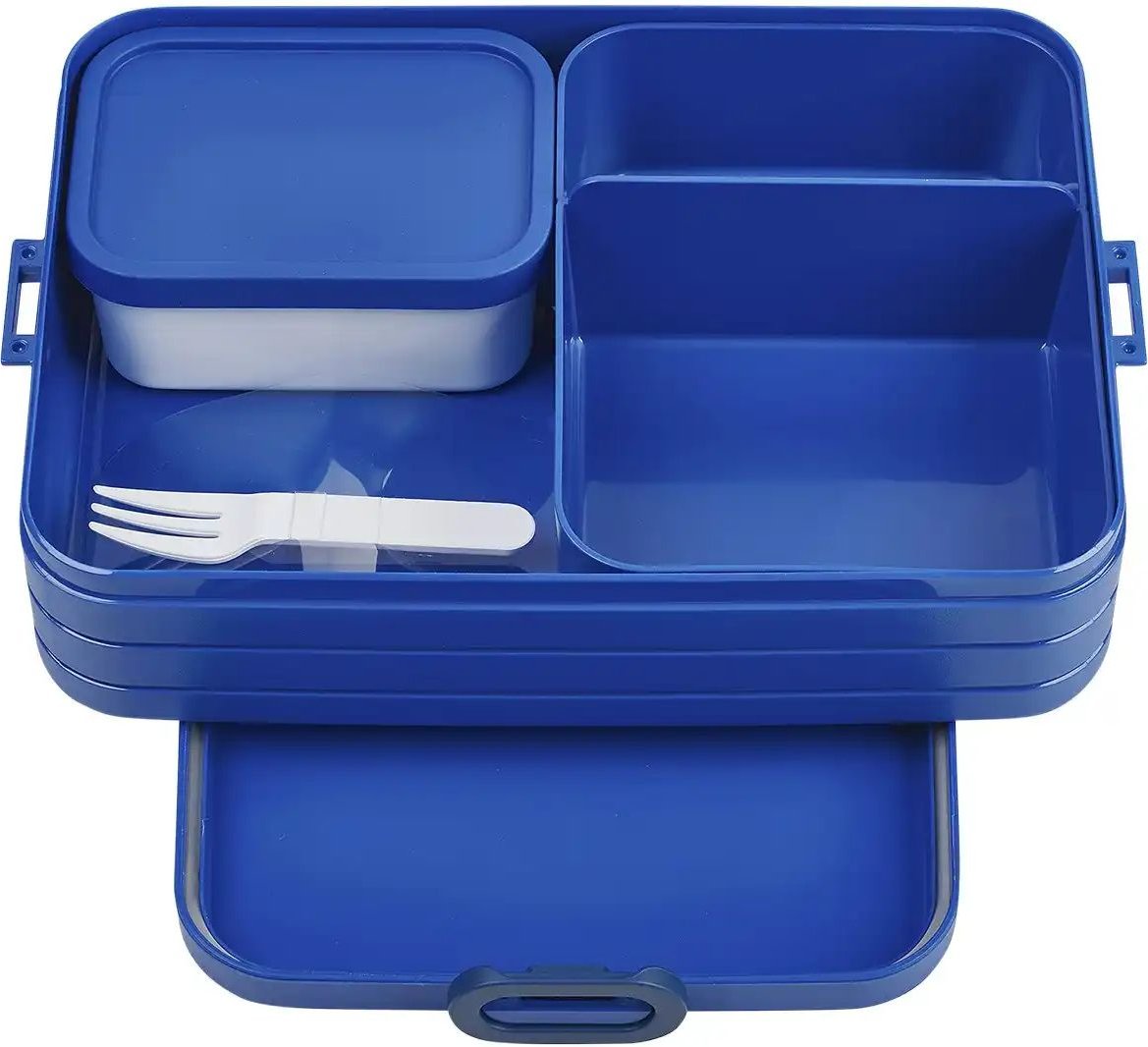 Mepal Bento-Lunchbox "To Go" Take a Break ¦ blau ¦ Kunststoff ¦ Maße (cm): B: 17 H: 6,5 Küchenzubehör & Helfer > Küchen...