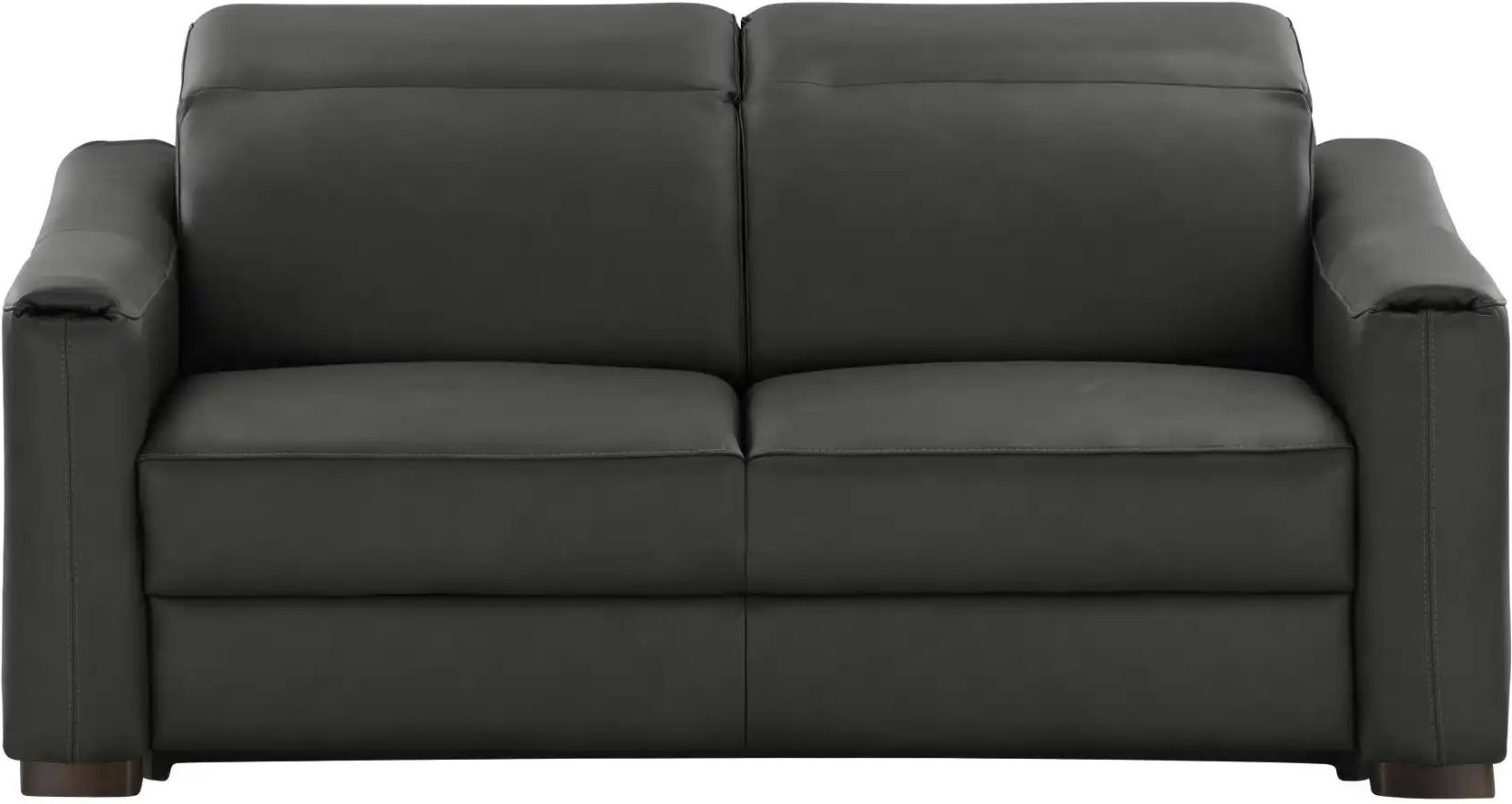 Ravensberger Werkstätten Einzelsofa Echtlederbezug Corby ¦ schwarz ¦ Maße (cm): B: 176 H: 102 T: 107.0 Polstermöbel > So...