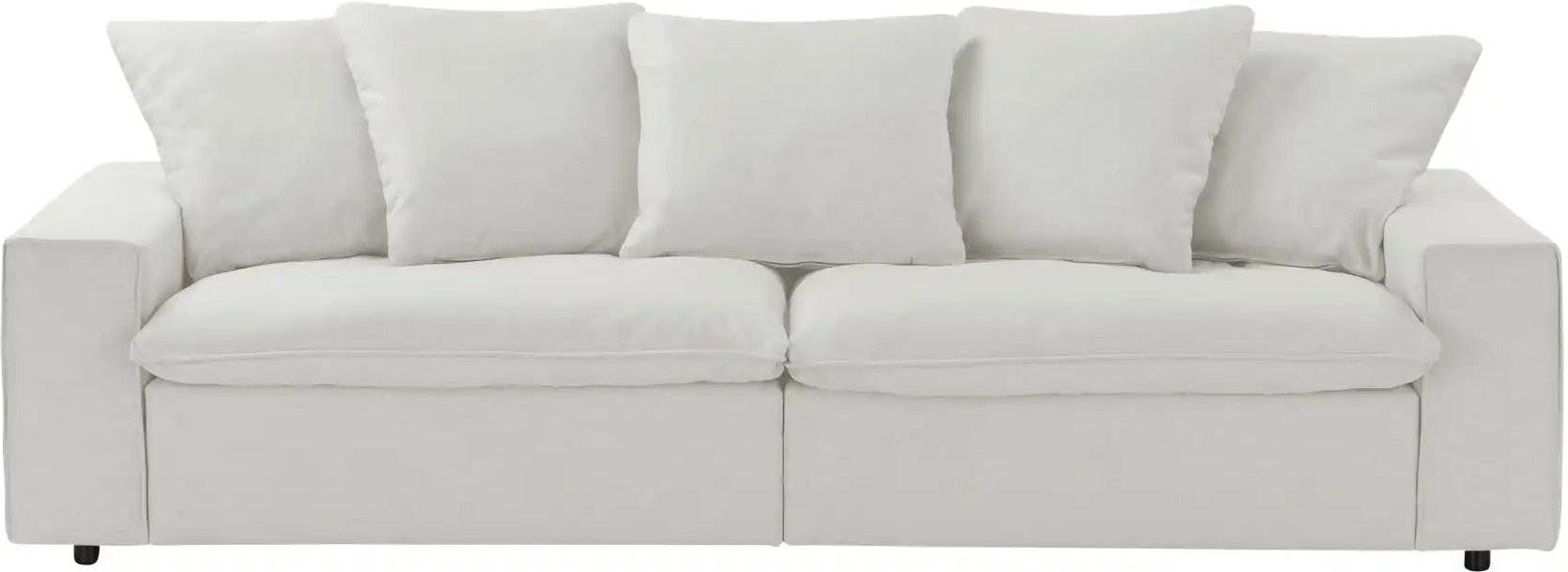 SOHO Big Sofa Kini ¦ weiß ¦ Maße (cm): B: 260 H: 83 T: 120.0 Polstermöbel > Sofas > 3-Sitzer - Höffner