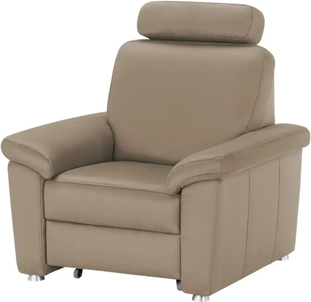 Thumbnail - meinSofa Sessel Mikrofaser Rita ¦ beige ¦ Maße (cm): B: 102 H: 91 T: 91.0 Polstermöbel > Sessel > Fernsehsessel - Höffne...