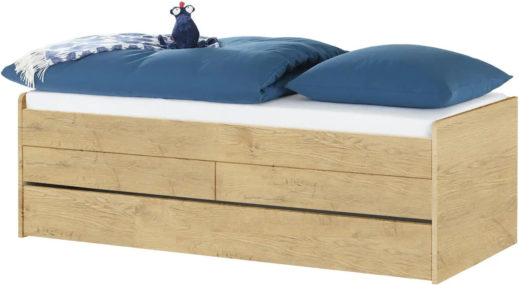 Duobett mit Stauraum Grow Up ¦ holzfarben ¦ Maße (cm): B: 97 H: 66 Betten > Bettgestelle - Höffner