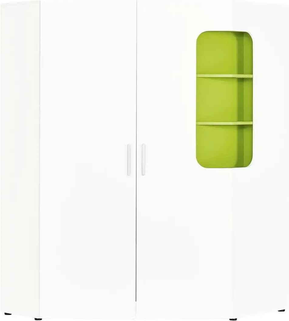 Eckschrank Maddox ¦ weiß ¦ Maße (cm): B: 150 H: 210 T: 128.0 Schränke > Kleiderschränke > Eck-Kleiderschränke - Höffner