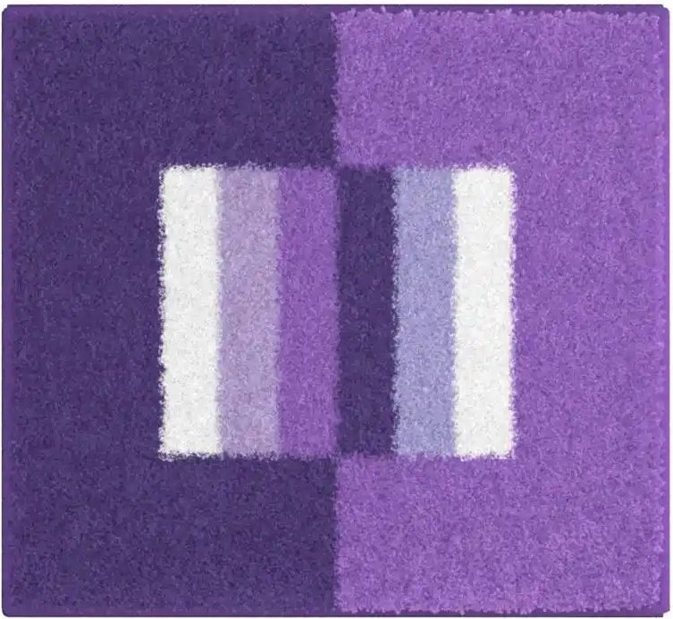 Grund Badematte ¦ lila/violett ¦ Synthetik ¦ Maße (cm): B: 55 H: 2 Badtextilien > Badematten & Badvorleger - Höffner
