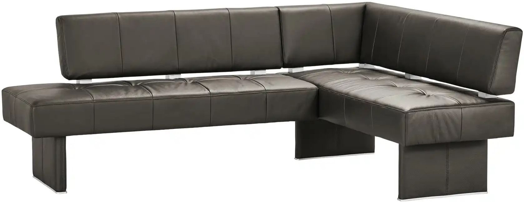 Eckbank Leder Spider 2 ¦ braun ¦ Maße (cm): H: 88 Bänke > Eckbänke - Höffner