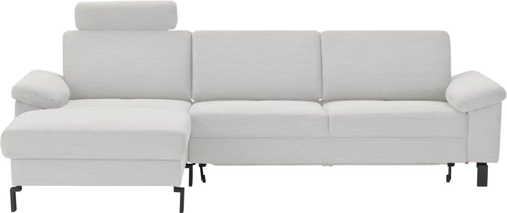 Max Schelling Ecksofa Feincord Maximum Move ¦ grau ¦ Maße (cm): B: 284 H: 85 T: 185.0 Polstermöbel > Sofas > Ecksofas - ...
