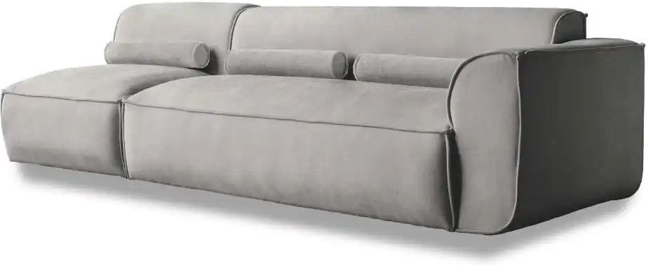 Miuform Einzelsofa modular Flex Felix ¦ grau ¦ Maße (cm): B: 248 H: 70 Polstermöbel > Sofas > 3-Sitzer - Höffner