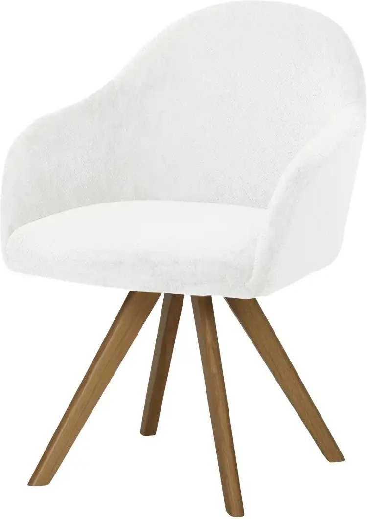 Woodford Polsterstuhl Cross ¦ creme ¦ Maße (cm): B: 61,5 H: 84,5 T: 62.0 Stühle > Esszimmerstühle > Esszimmerstühle mit...