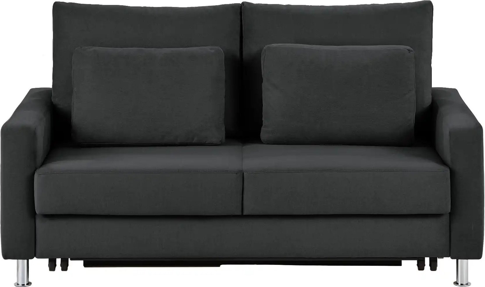 Schlafsofa Mikrofaser Fürth ¦ grau ¦ Maße (cm): B: 186 H: 90 T: 95.0 Polstermöbel > Sofas > 2-Sitzer - Höffner