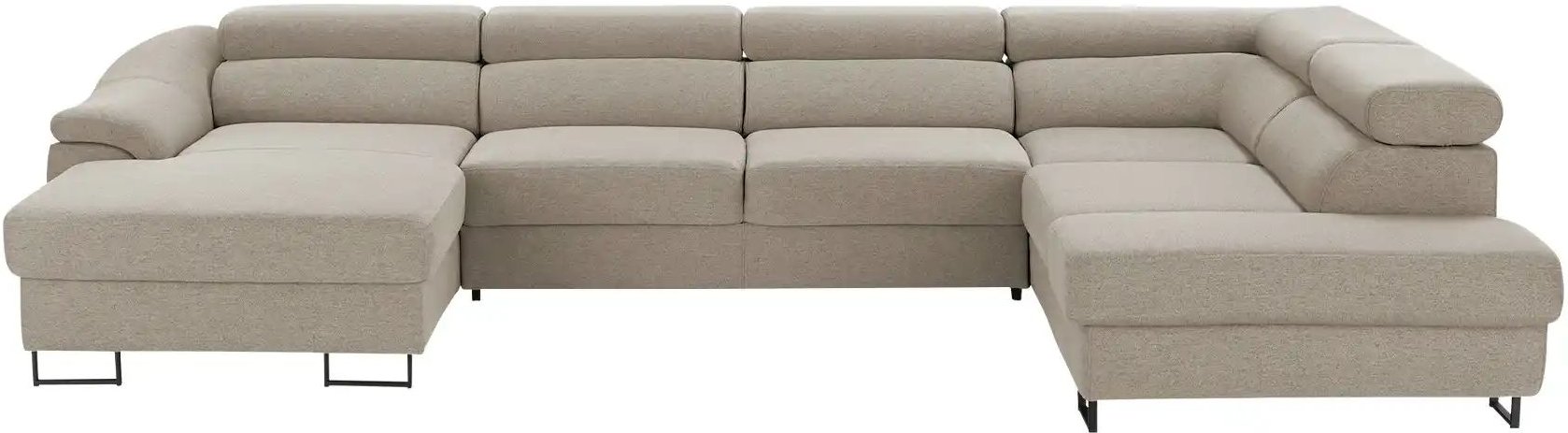 switch Ecksofa Lavos ¦ beige ¦ Maße (cm): B: 346 H: 85 T: 221.0 Polstermöbel > Sofas > Wohnlandschaften - Höffner