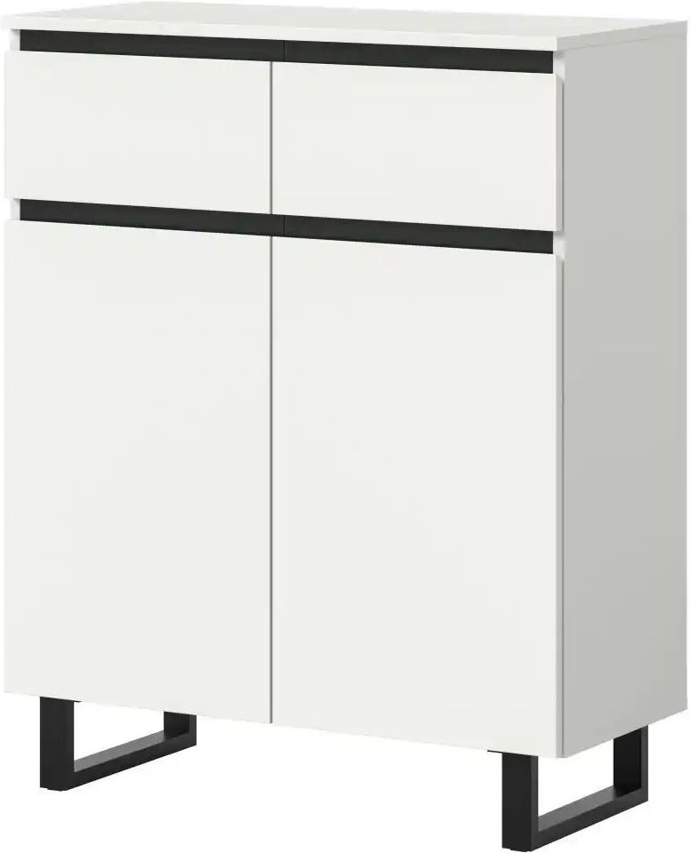 Highboard ¦ weiß ¦ Maße (cm): B: 80 H: 99 Kommoden & Sideboards > Highboards - Höffner