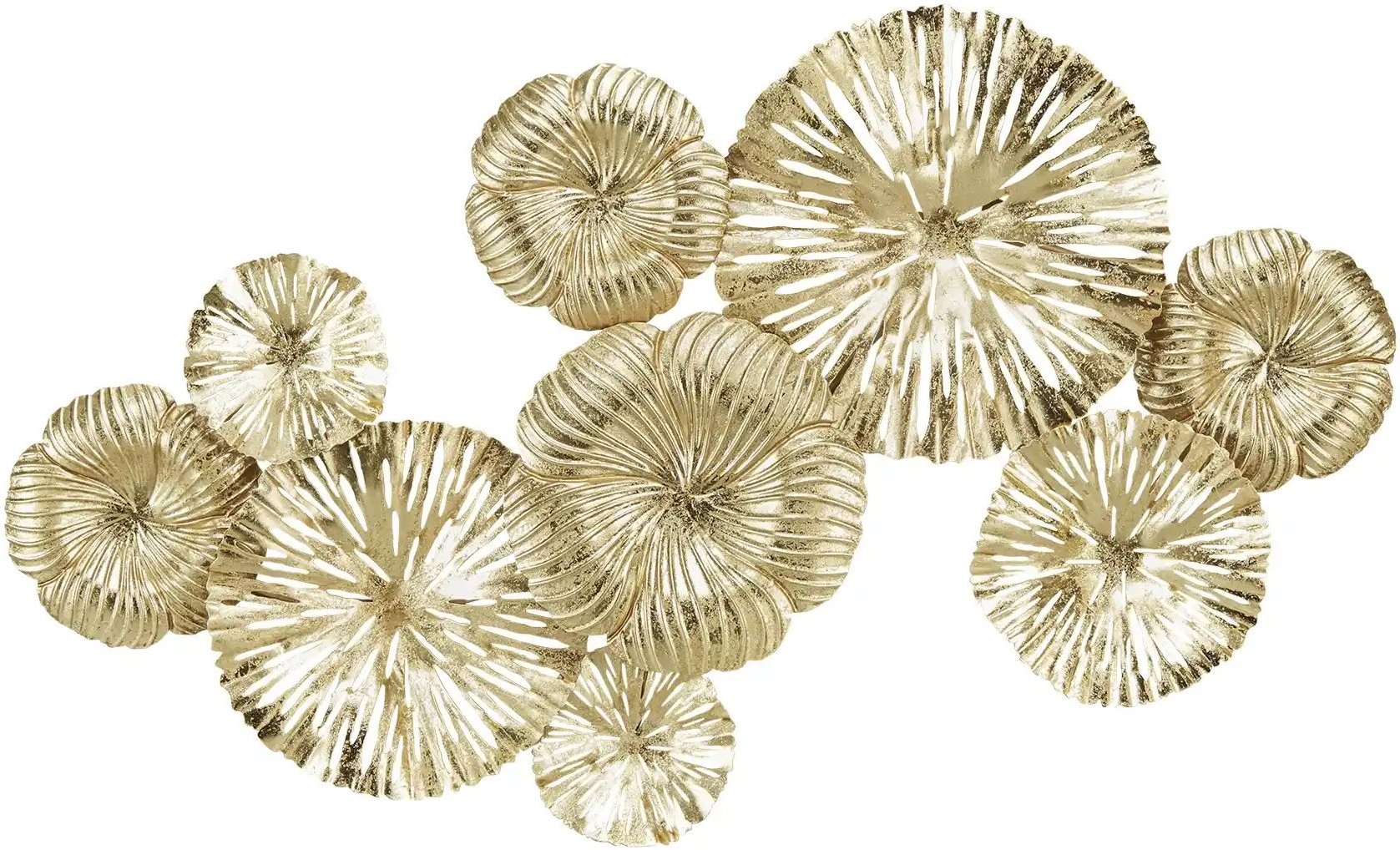 Wanddekoration ¦ gold ¦ Metall,Eisen ¦ Maße (cm): H: 50,2 T: 6.4 Accessoires > Dekoartikel - Höffner