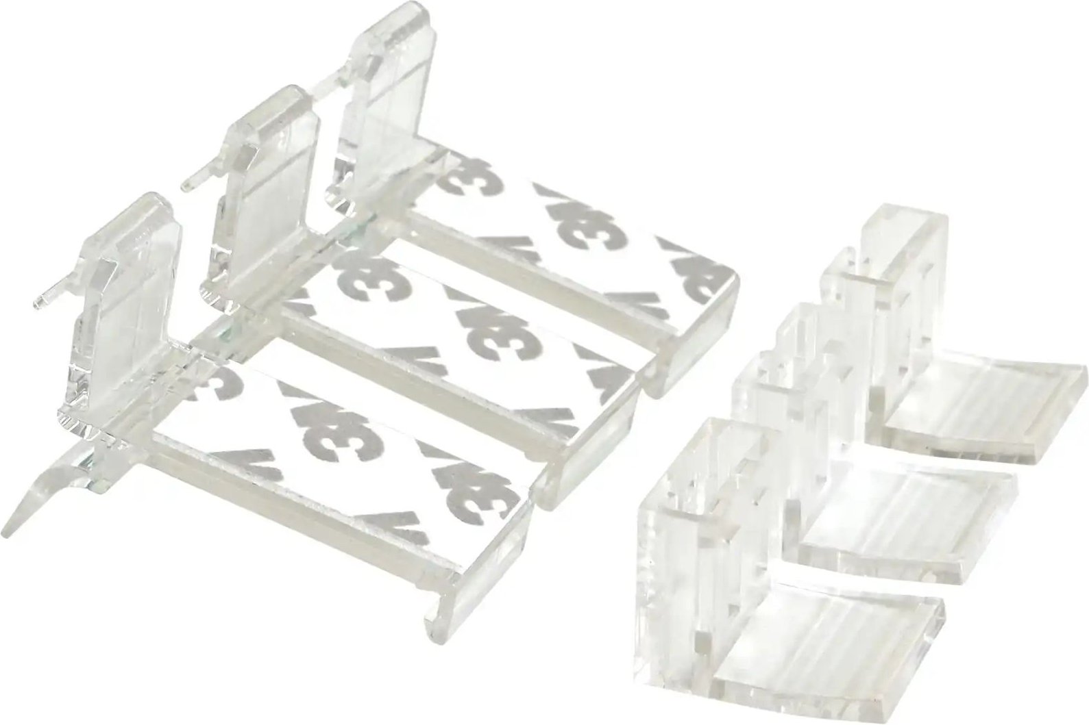 como Zubehör für Day- & Night-Rollos Easy Fix ¦ transparent/klar ¦ Kunststoff Gardinen & Rollos > Gardinenstangen & Zub...