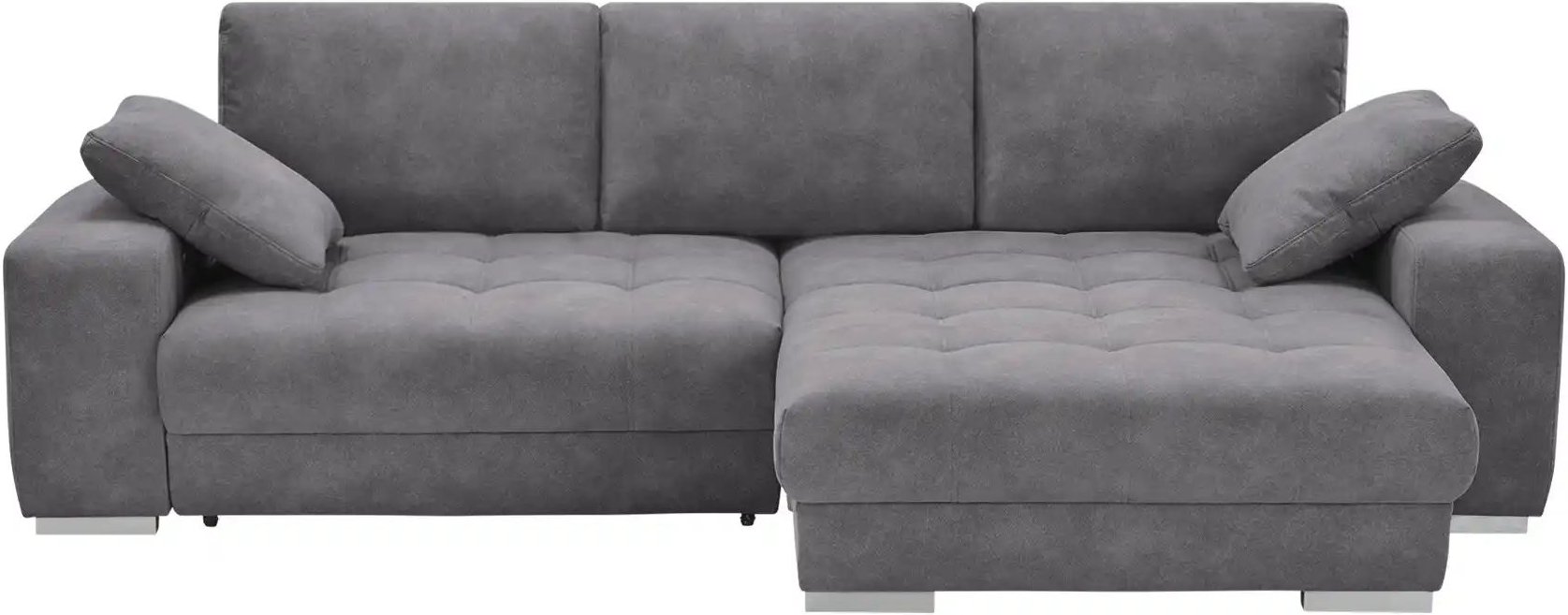 bobb Ecksofa mit pflegeleichtem Bezugsstoff Caro II ¦ grau ¦ Maße (cm): B: 305 H: 87 T: 202.0 Polstermöbel > Sofas > Eck...