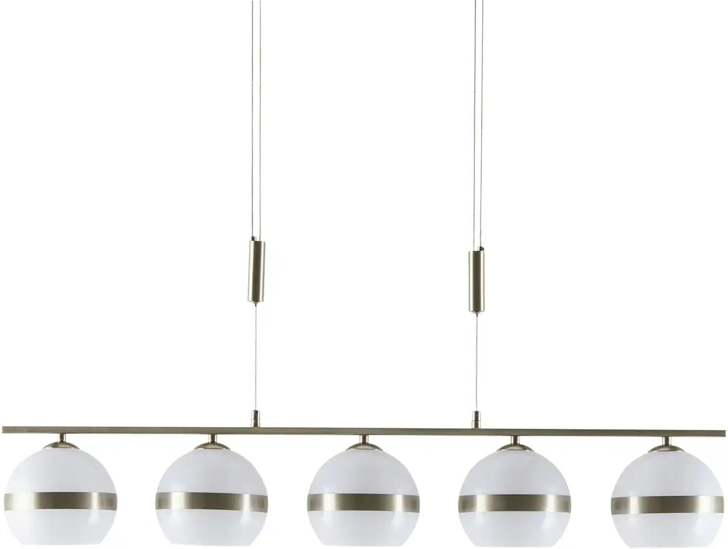Thumbnail - KHG Pendelleuchte ¦ silber ¦ Maße (cm): B: 95 H: 150 T: 15.0 Lampen & Leuchten > LED-Leuchten > LED-Deckenleuchten - H...