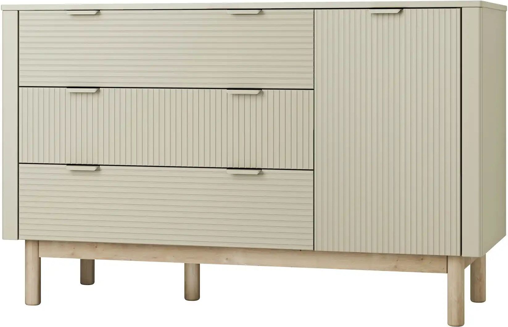 pinio Kommode Miloo ¦ beige ¦ Maße (cm): B: 52,4 H: 90,4 Baby > Babymöbel > Wickelkommoden - Höffner