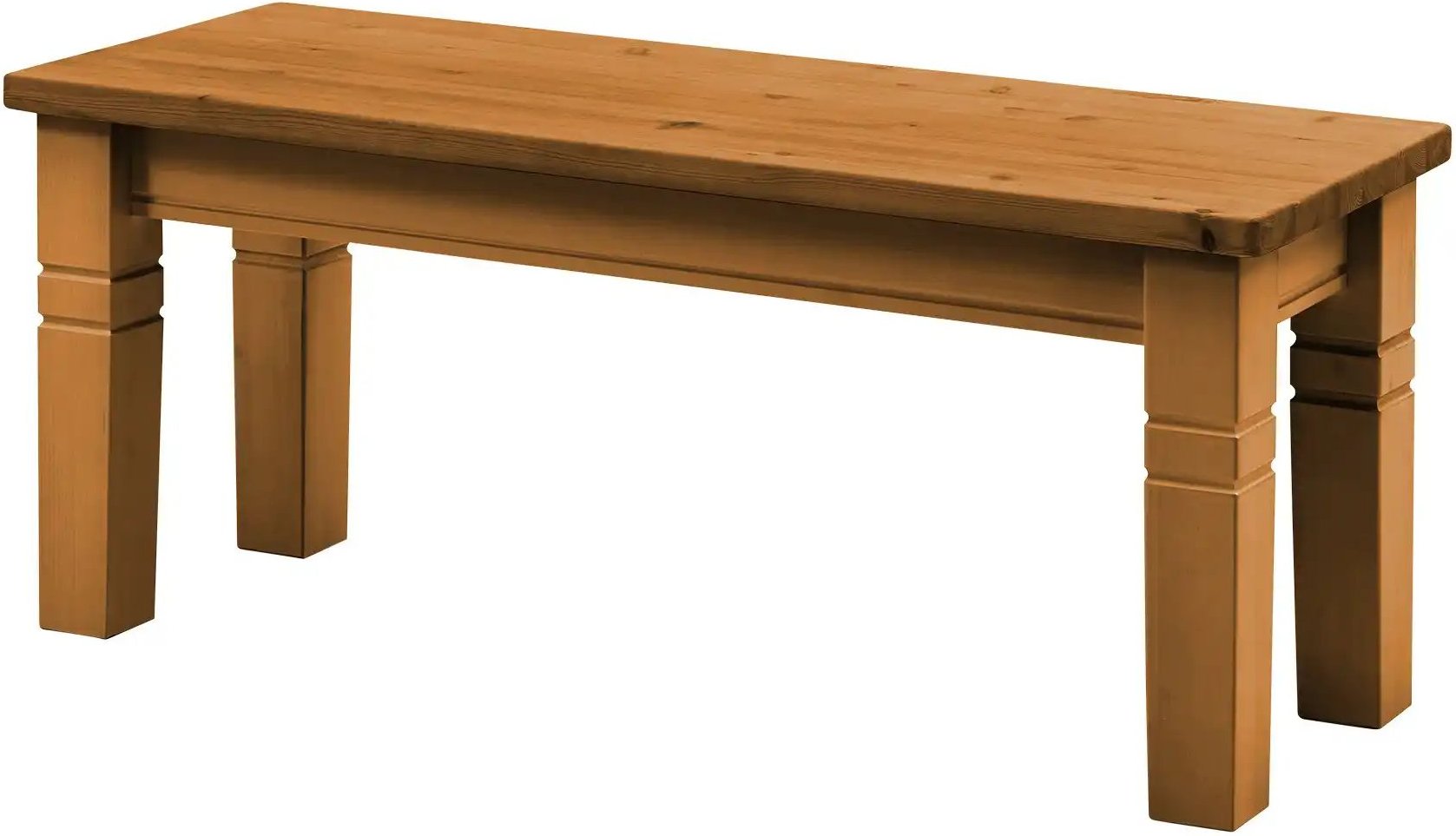 maison bleue Sitzbank massiv Florian ¦ braun ¦ Maße (cm): B: 40 H: 46 Bänke > Einzelbänke - Höffner