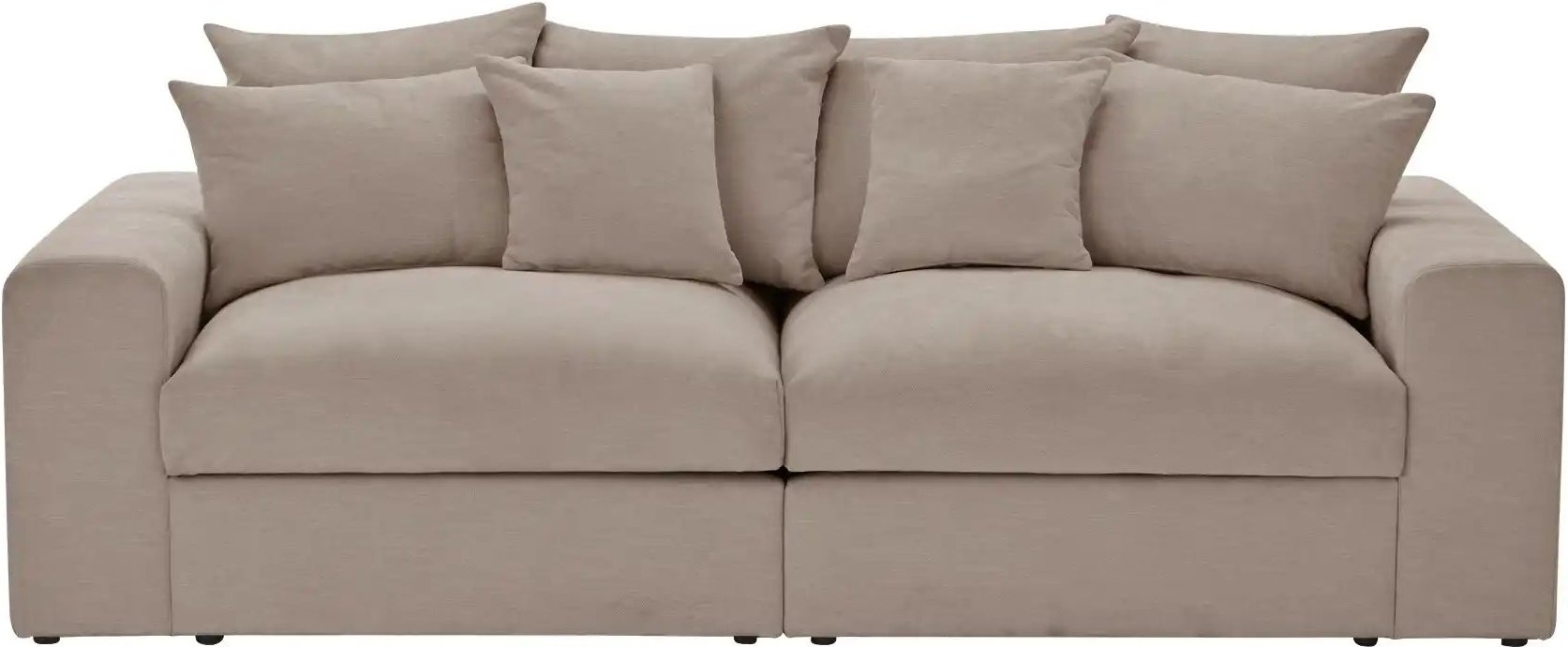 uno Bigsofa Nea ¦ braun ¦ Maße (cm): B: 260 H: 81 T: 135.0 Polstermöbel > Sofas > 2-Sitzer - Höffner