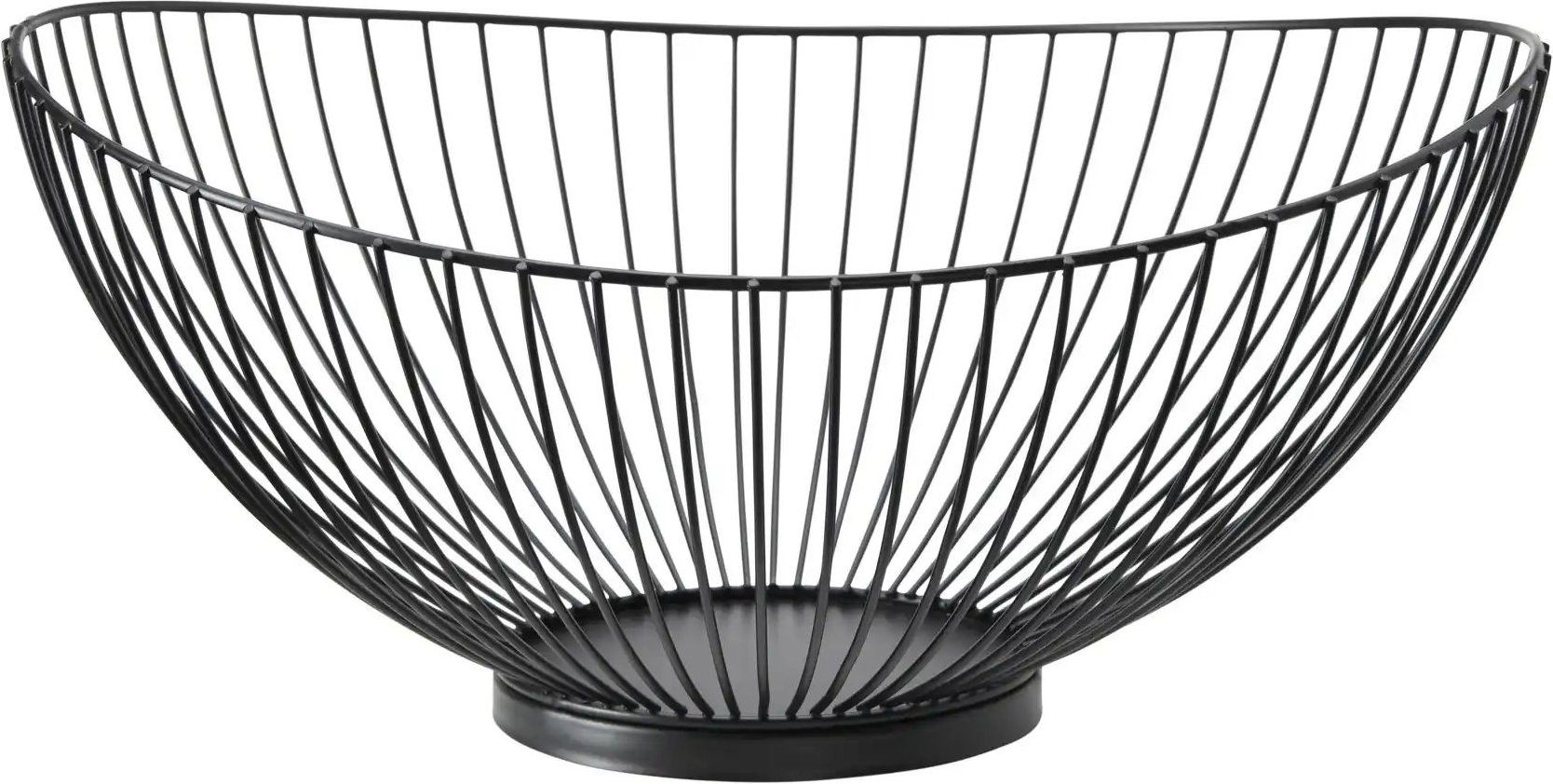 HOME STORY Deko Schale ¦ schwarz ¦ Metall ¦ Maße (cm): B: 30 H: 13,5 T: 25.5 Accessoires > Deko-Schalen - Höffner