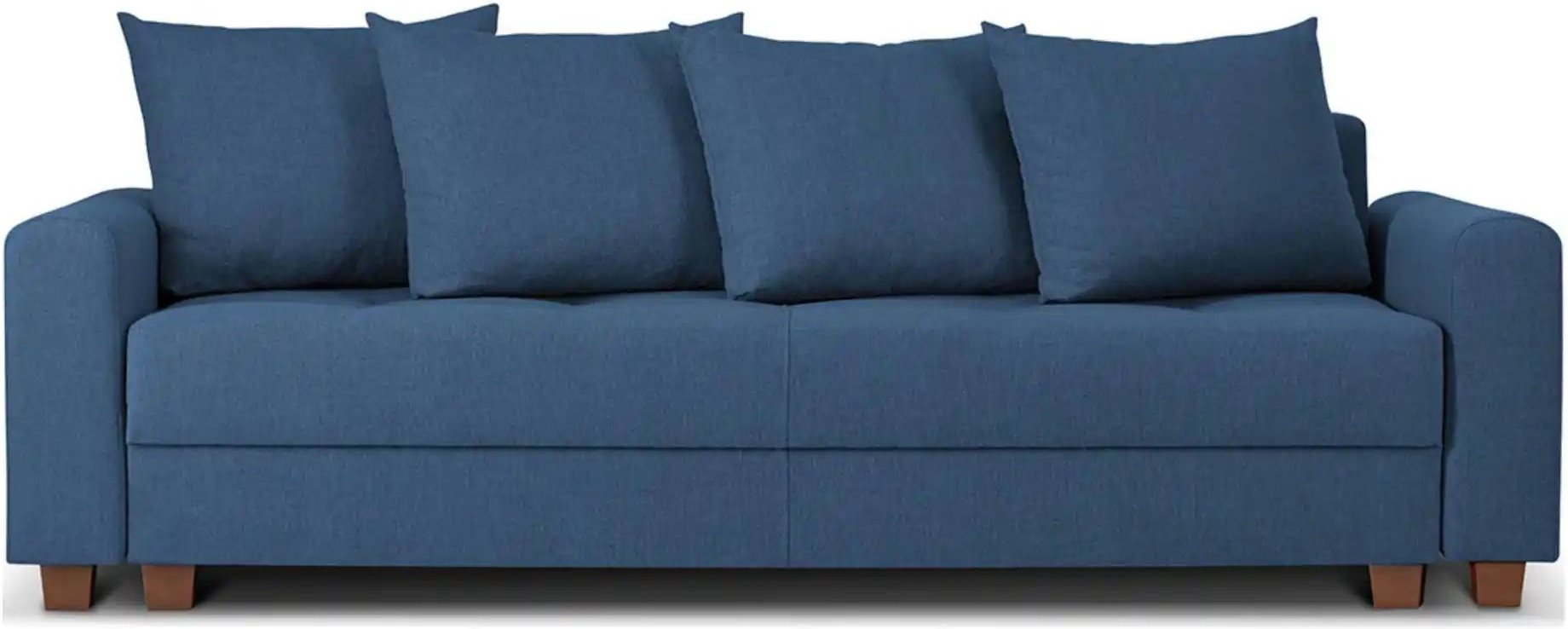 KONSIMO Einzelsofa Revo ¦ blau ¦ Maße (cm): B: 233 H: 80 Polstermöbel > Sofas > 3-Sitzer - Höffner