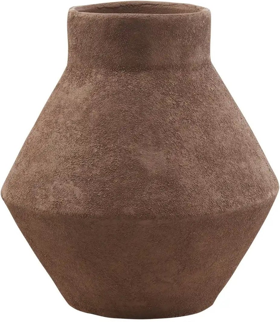 HOME STORY Vase ¦ braun ¦ Aluminium ¦ Maße (cm): H: 28 Ø: 25 Accessoires > Vasen - Höffner