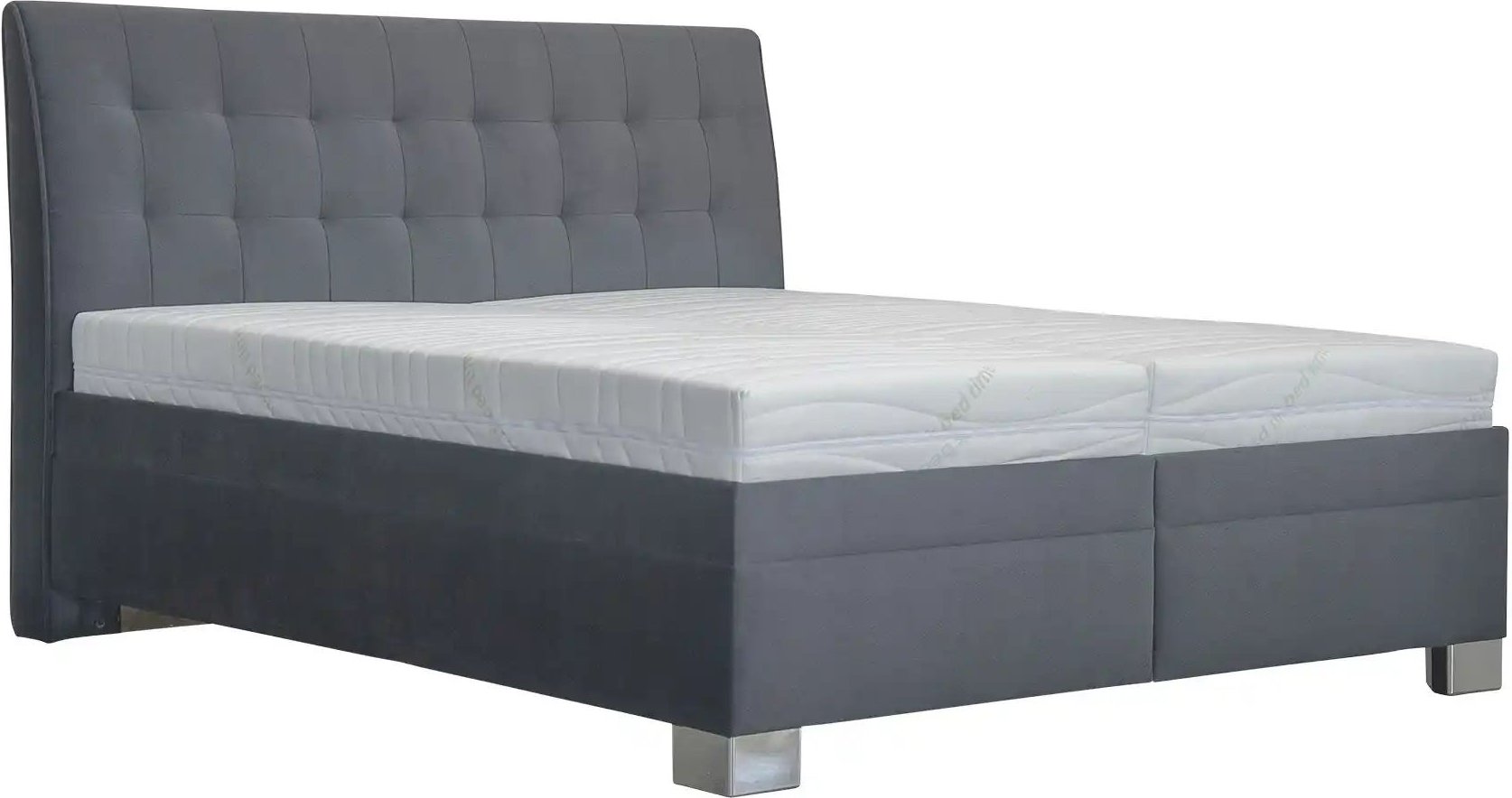 Polsterbett Newsells ¦ grau ¦ Maße (cm): B: 188 H: 124 Betten > Polsterbetten - Höffner