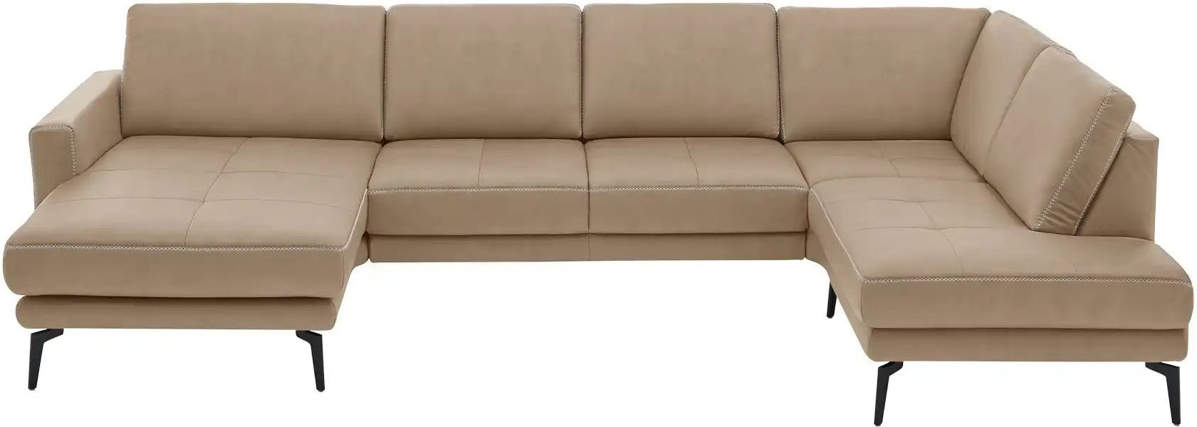 Thumbnail - meinSofa Wohnlandschaft aus Mikrofaser Mike ¦ braun ¦ Maße (cm): B: 327 H: 86 T: 180.0 Polstermöbel > Sofas > Wohnlandsc...