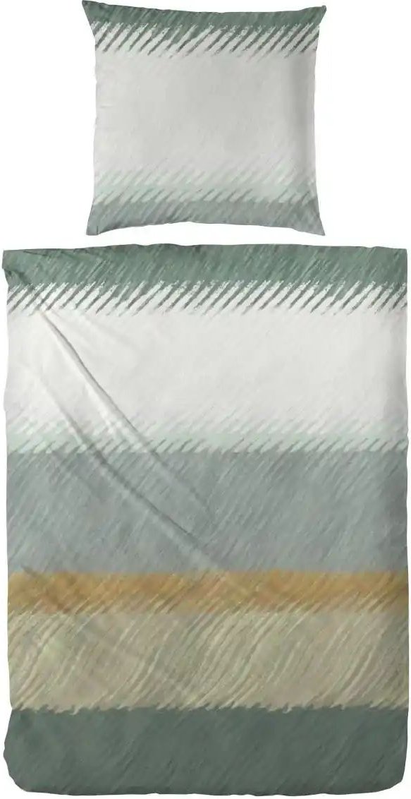 Flanell Bettwäsche-Set ¦ grün ¦ Maße (cm): B: 155 H: 1 Bettwaren > Bettwäsche > Bettwäsche Winter - Höffner