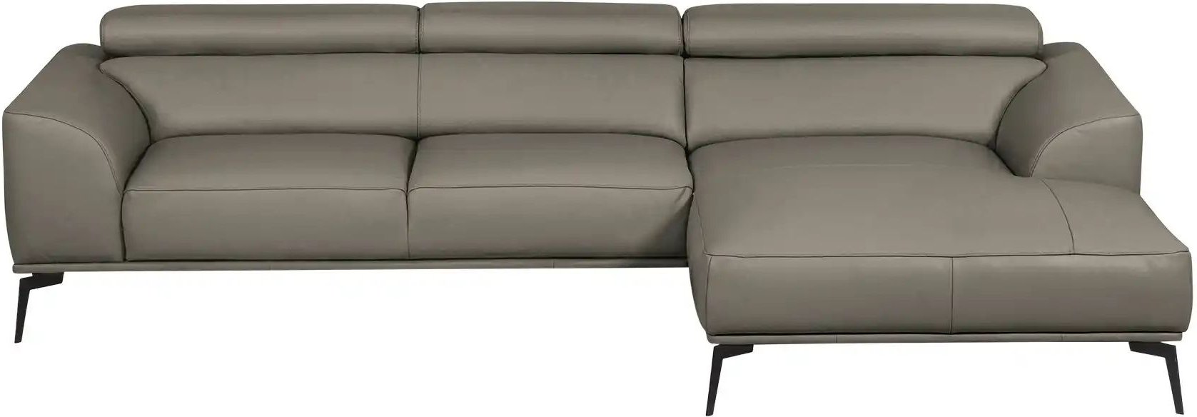 Ravensberger Werkstätten Ecksofa Atlanta ¦ grau ¦ Maße (cm): B: 283 H: 92 T: 173.0 Polstermöbel > Sofas > Ecksofas - Hö...