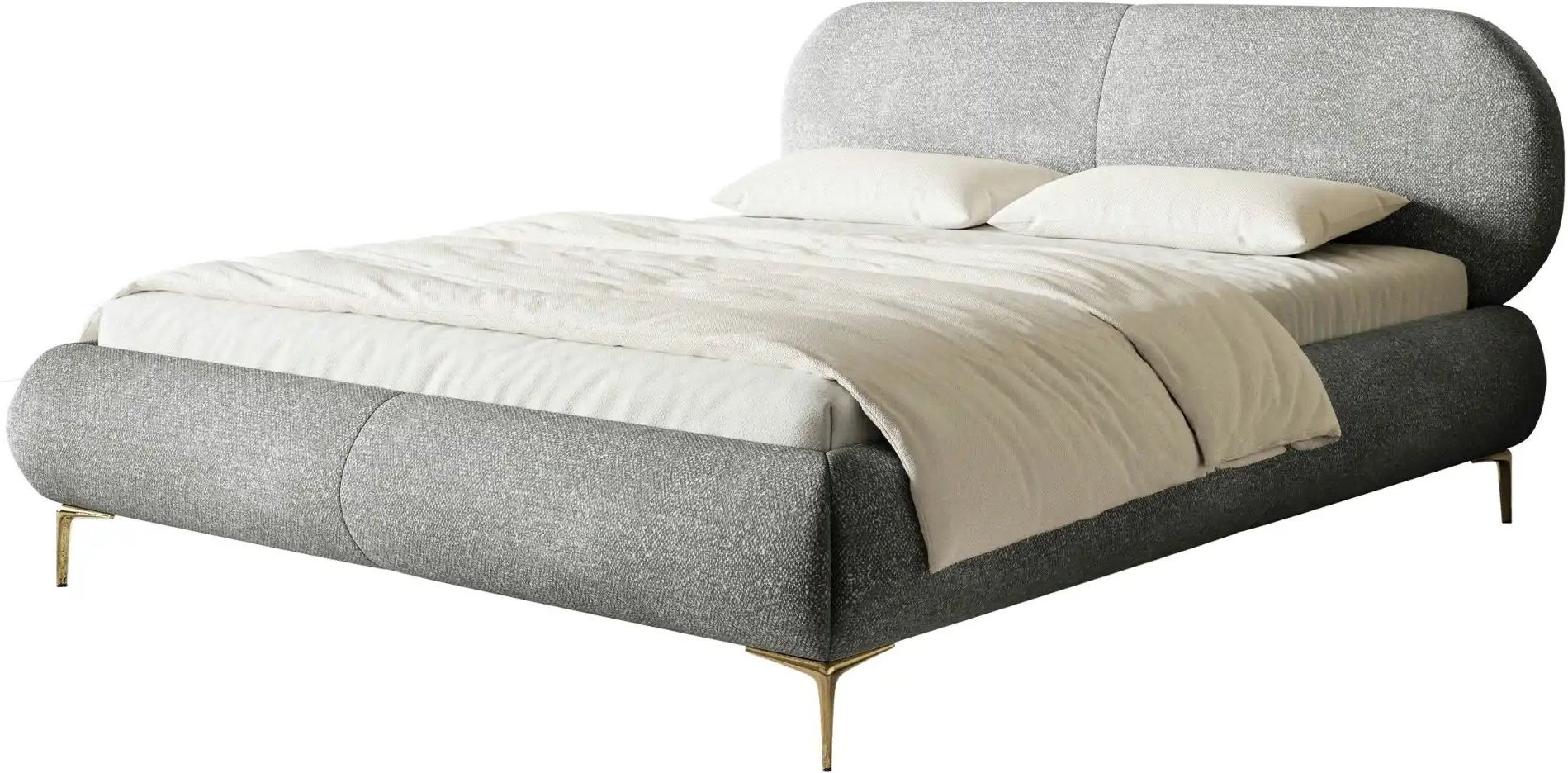 Selsey Polsterbett Ovalle ¦ grau ¦ Maße (cm): B: 193 H: 96 Betten > Polsterbetten - Höffner