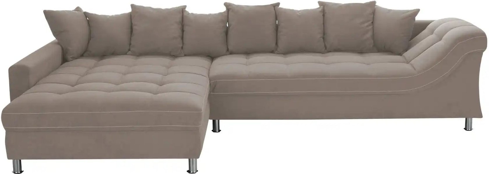 smart Ecksofa Hanalie ¦ beige ¦ Maße (cm): B: 340 H: 95 T: 226.0 Polstermöbel > Sofas > 3-Sitzer - Höffner