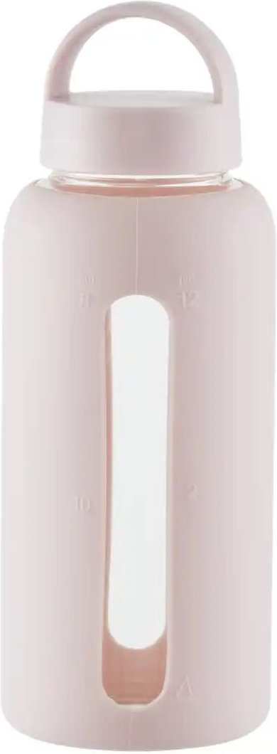 KHG Trinkflasche ¦ Glas,Silikon,Kunststoff ¦ Maße (cm): H: 23,3 Ø: 8.8 Gläser & Karaffen - Höffner