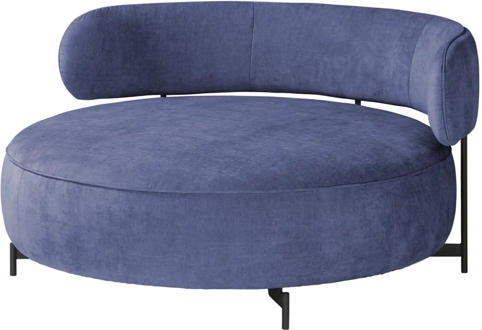 JOOP! Sessel Characters ¦ blau ¦ Maße (cm): B: 143 H: 75 T: 143.0 Polstermöbel > Sessel > Polstersessel - Höffner