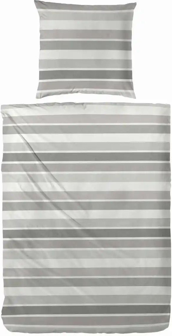 Biber Bettwäsche-Set ¦ grau ¦ Maße (cm): B: 135 H: 1 Bettwaren > Bettwäsche > Bettwäsche Winter - Höffner