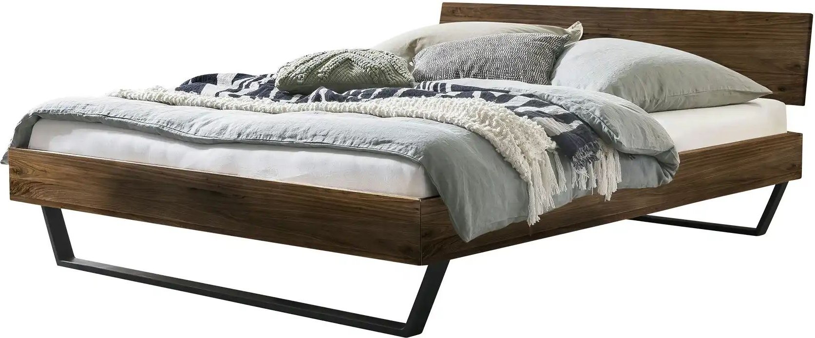 HASENA Massivholz-Bettgestell Asti ¦ holzfarben ¦ Maße (cm): B: 166 H: 74 Betten > Bettgestelle - Höffner