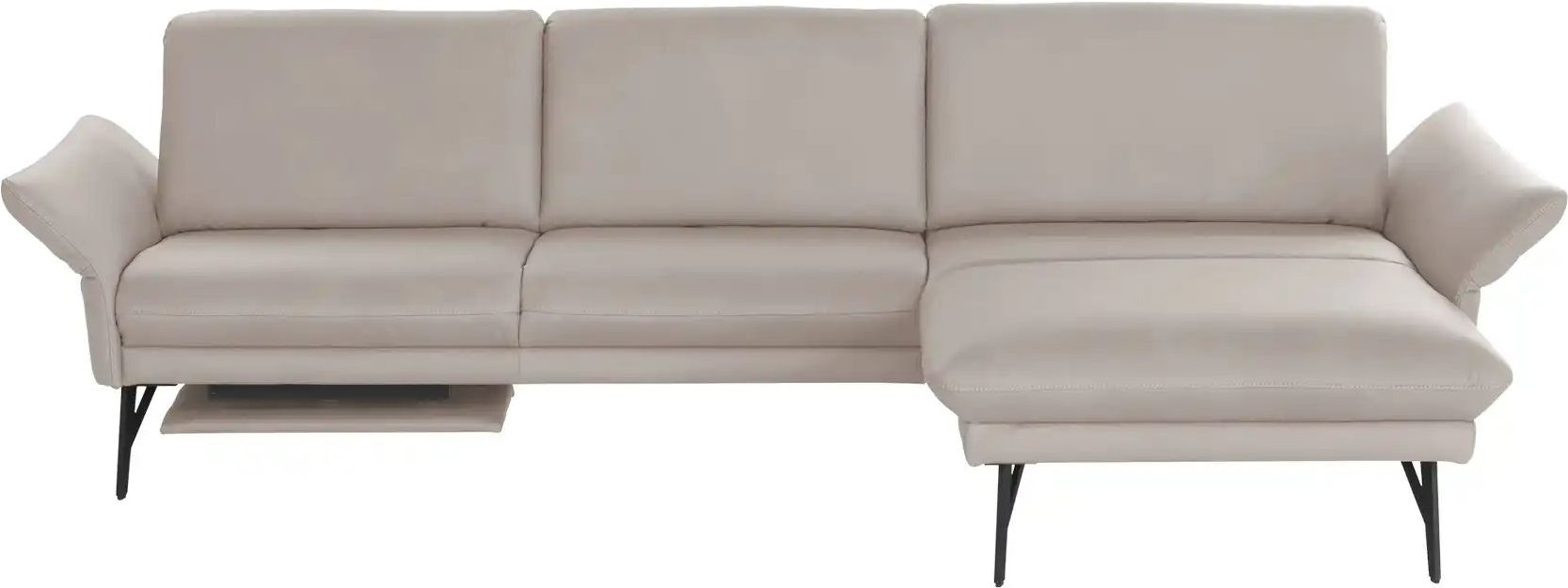 himolla Ecksofa Echtleder 1928 ¦ beige ¦ Maße (cm): B: 296 H: 85 T: 175.0 Polstermöbel > Sofas > Ecksofas - Höffner