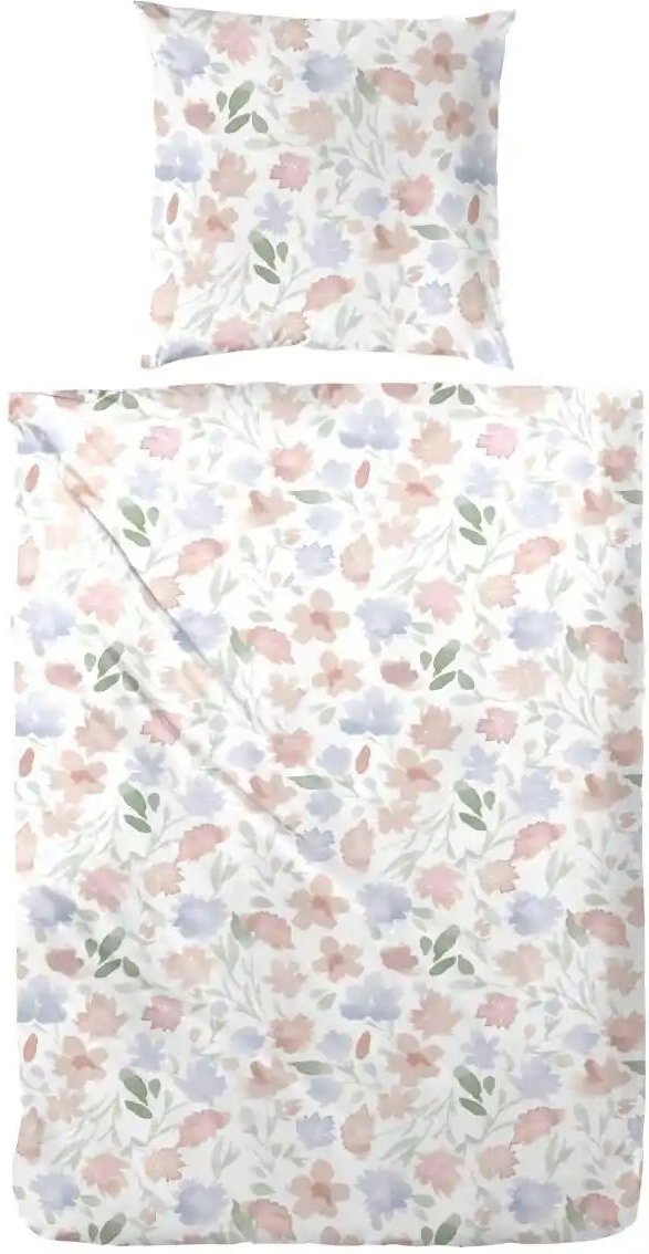 Bettwäsche-Set   ¦ rot ¦ Maße (cm): B: 135 H: 1 Bettwaren > Bettwäsche > Bettwäsche ganzjährig - Höffner