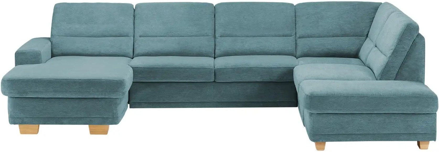 Thumbnail - meinSofa Wohnlandschaft aus Mikrofaser Marc ¦ blau ¦ Maße (cm): B: 311 H: 85 T: 234.0 Polstermöbel > Sofas > Wohnlandsch...