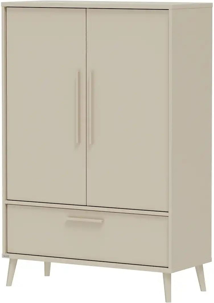 PAIDI Kleiderschrank Tiny Eefje ¦ beige ¦ Maße (cm): B: 94,8 H: 139,2 T: 41.1 Baby > Babymöbel > Babykleiderschränke - ...