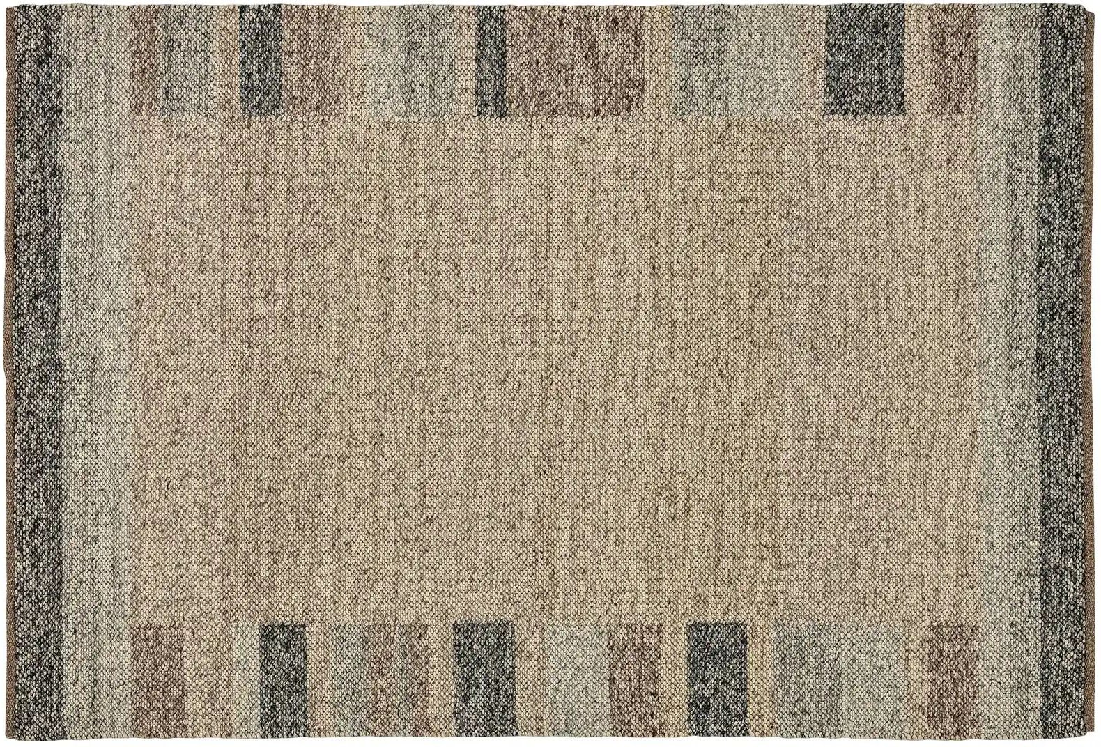 Thumbnail - Handweb-Teppich Pito Design ¦ mehrfarbig ¦ Wolle ¦ Maße (cm): B: 90 Teppiche > Naturteppiche - Höffner