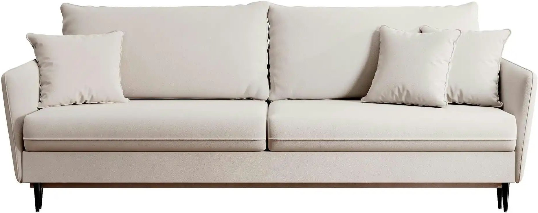 Selsey Einzelsofa mit Schlaffunktion Volio ¦ beige ¦ Maße (cm): B: 221 H: 90 Polstermöbel > Sofas > 3-Sitzer - Höffner