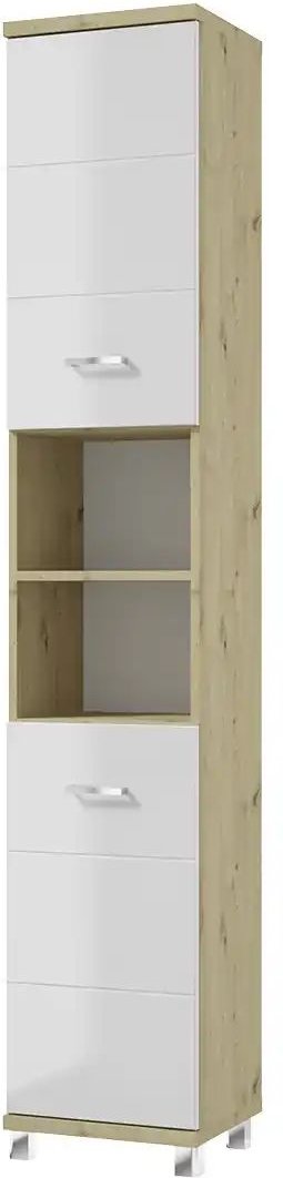 Hochschrank Nehmitzsee ¦ holzfarben ¦ Maße (cm): B: 35 H: 192,5 T: 32.0 Schränke > Badschränke > Bad-Hochschränke - Höf...