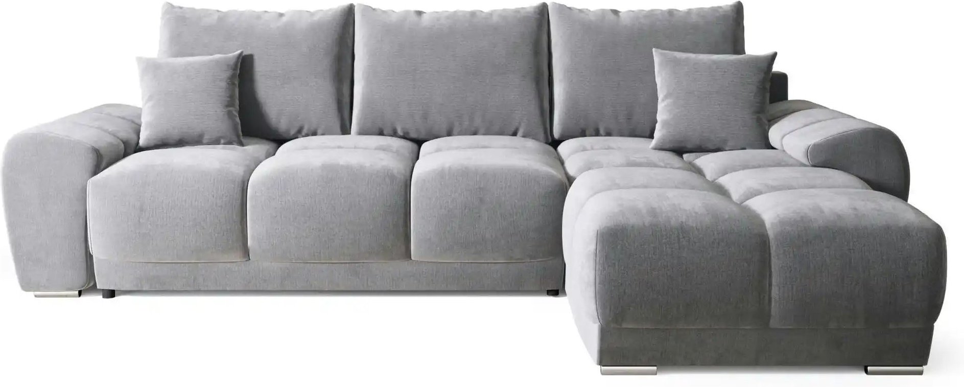 Ecksofa mit Schlaffunktion Nubes ¦ grau ¦ Maße (cm): B: 290 H: 85 Polstermöbel > Sofas > 3-Sitzer - Höffner