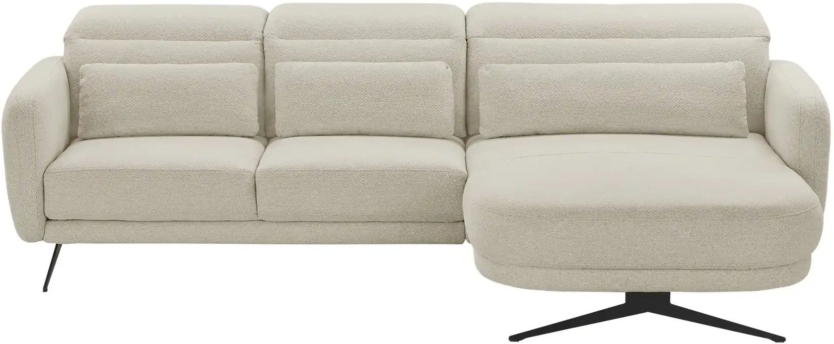 switch Ecksofa Barillo ¦ grau ¦ Maße (cm): B: 261 H: 97 T: 170.0 Polstermöbel > Sofas > Ecksofas - Höffner