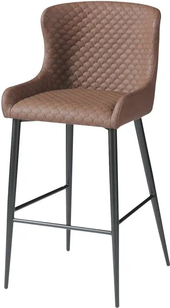 Gray & Jones Barstuhl Tosco ¦ braun ¦ Maße (cm): B: 48 H: 100,5 T: 52.0 Polstermöbel > Hocker > Barhocker - Höffner