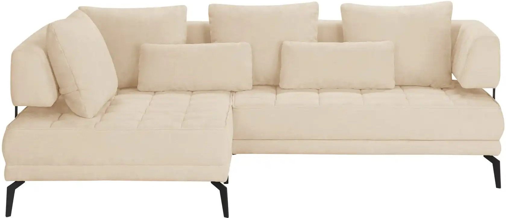switch Ecksofa Giotto ¦ creme ¦ Maße (cm): B: 242 H: 85 T: 176.0 Polstermöbel > Sofas > Ecksofas - Höffner